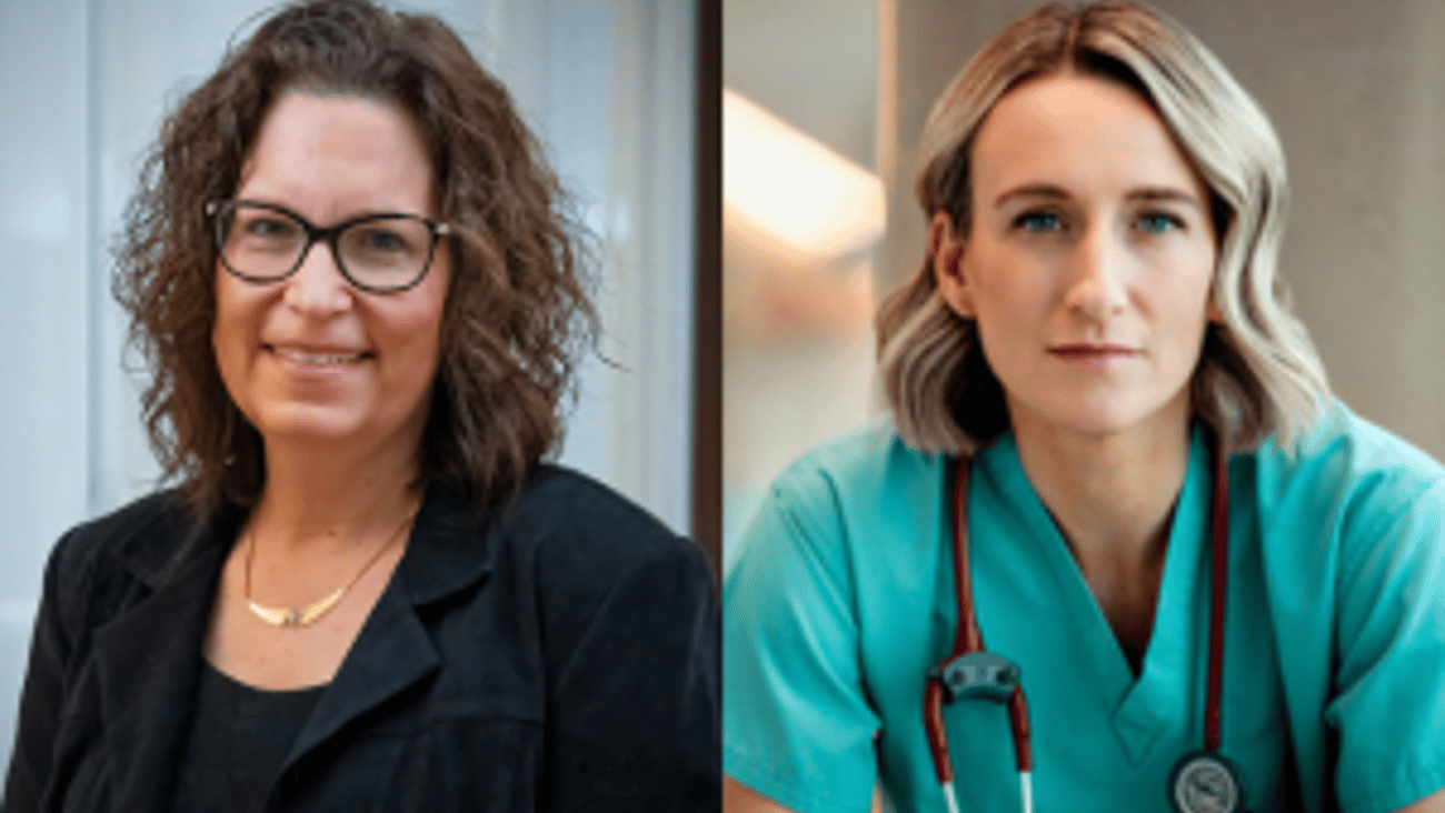 La Dre Carrie Bernard (CMFC) et la Dre Joss Reimer (AMC) (crédit: CMFC et AMC)