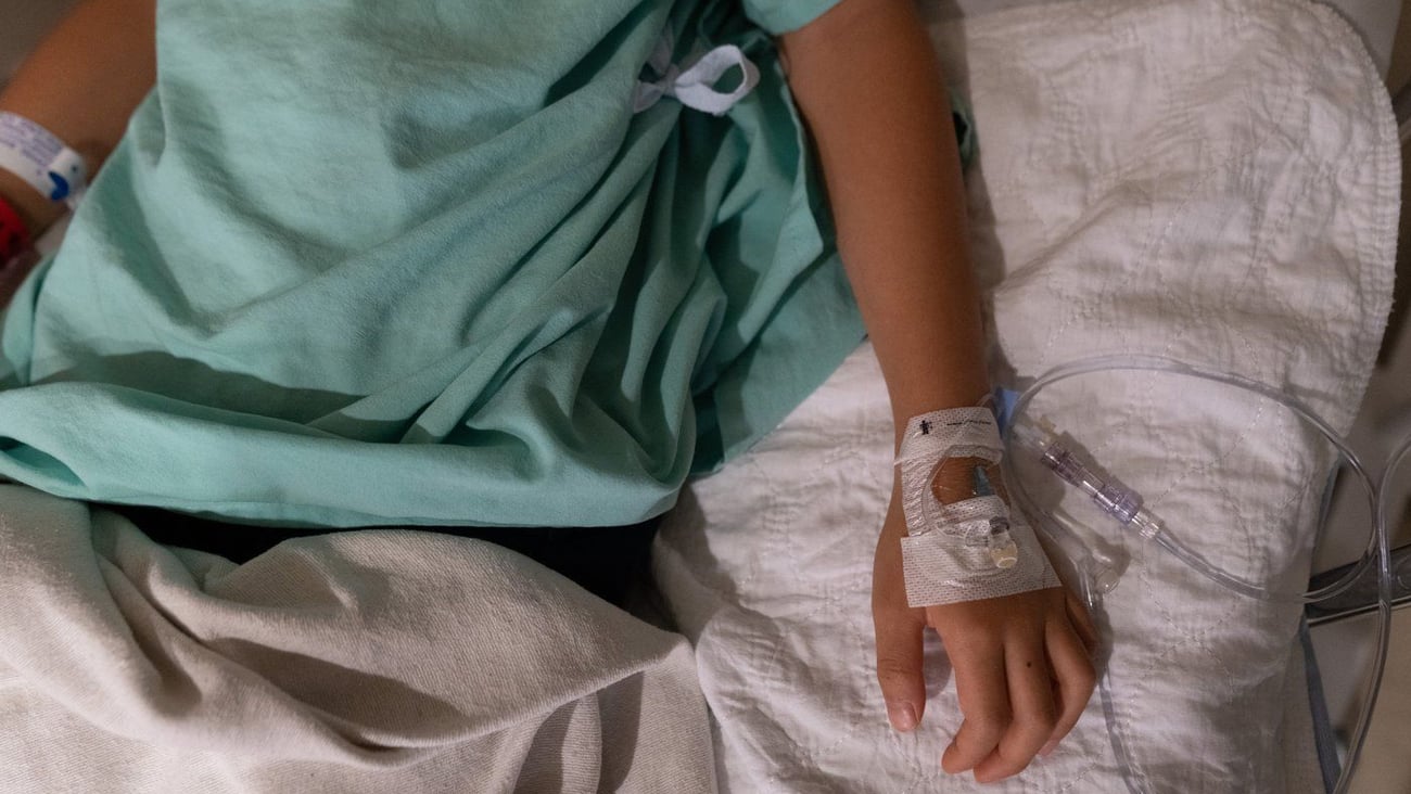 Un patient en traitement d'immunothérapie. (Photo: Presse canadienne, Christinne Muschi)