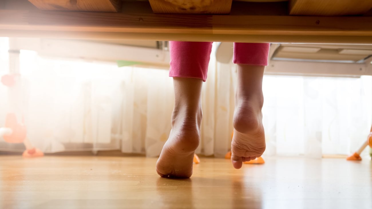 Pieds au réveil