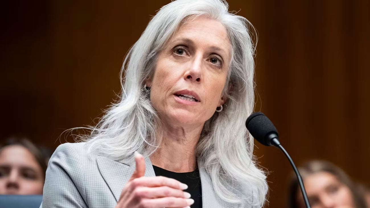L'ancienne directrice des CDC, la Dre Susan Monarez (crédit: IMAGO/Zuma Press Wire)