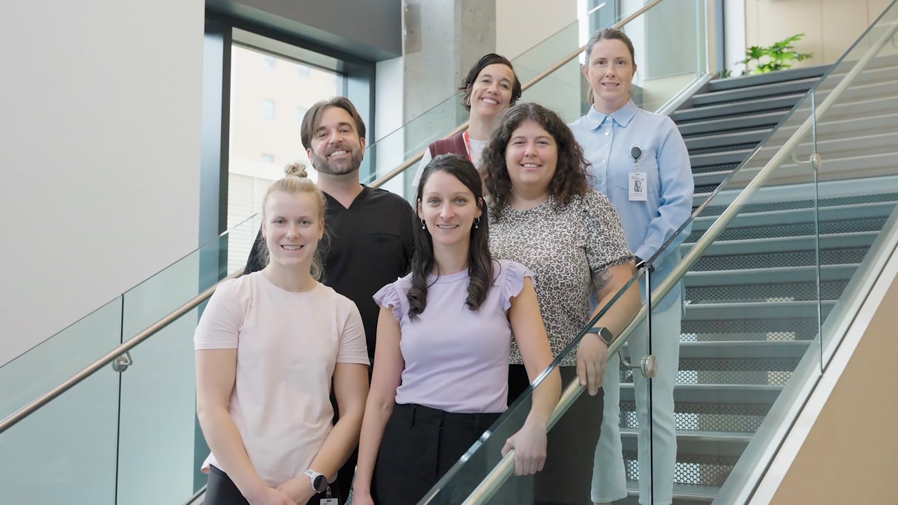 Equipe de la clinique Circuit+ à Rimouski