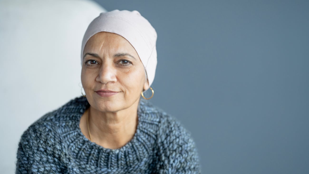 Une femme atteinte d'un cancer. Crédit photo: FatCamera/Getty Images