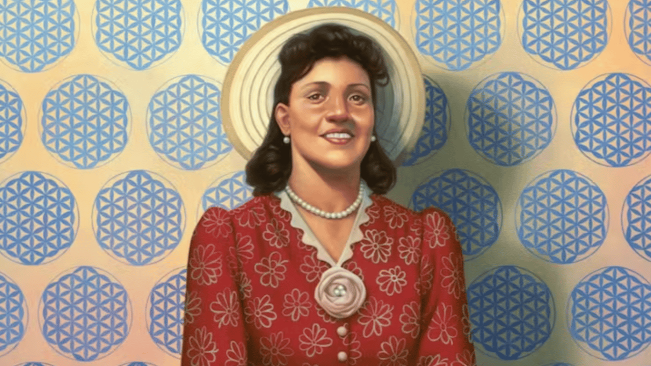 «Henrietta Lacks (HeLa): The Mother of Modern Medicine»: portrait d’Henrietta Lacks réalisé en 2017 par Kadir Nelson. (Photo Collection of the Smithsonian National Museum of African American History and Culture and National Portrait Gallery)