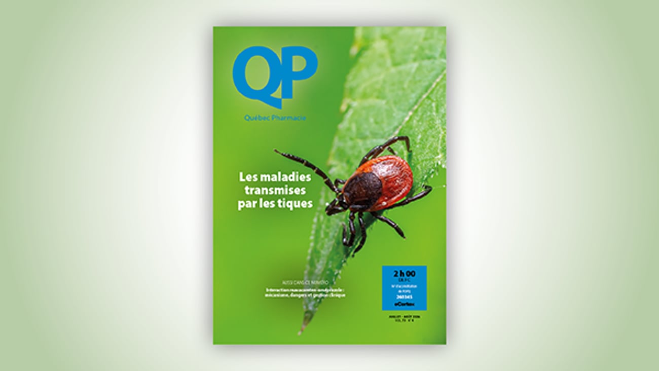 Québec Pharmacie, juillet-août 2026