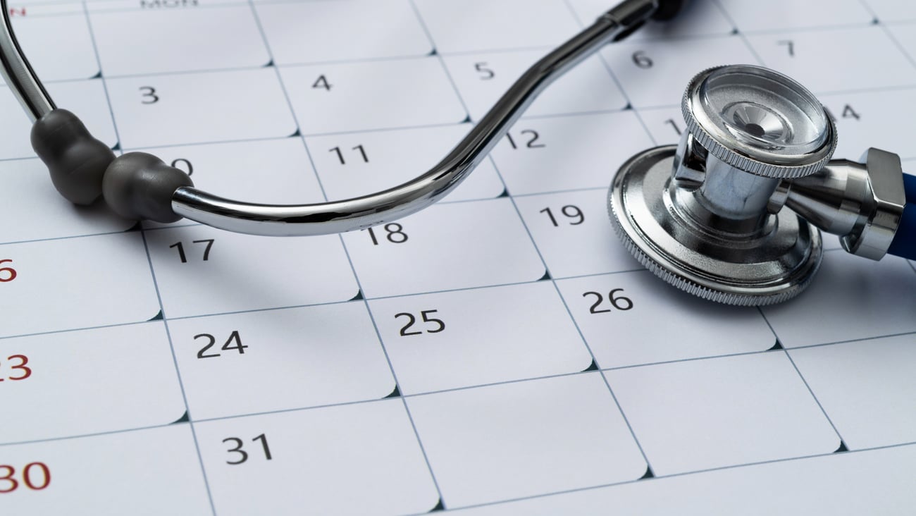 Acces adapté mdecin calendrier