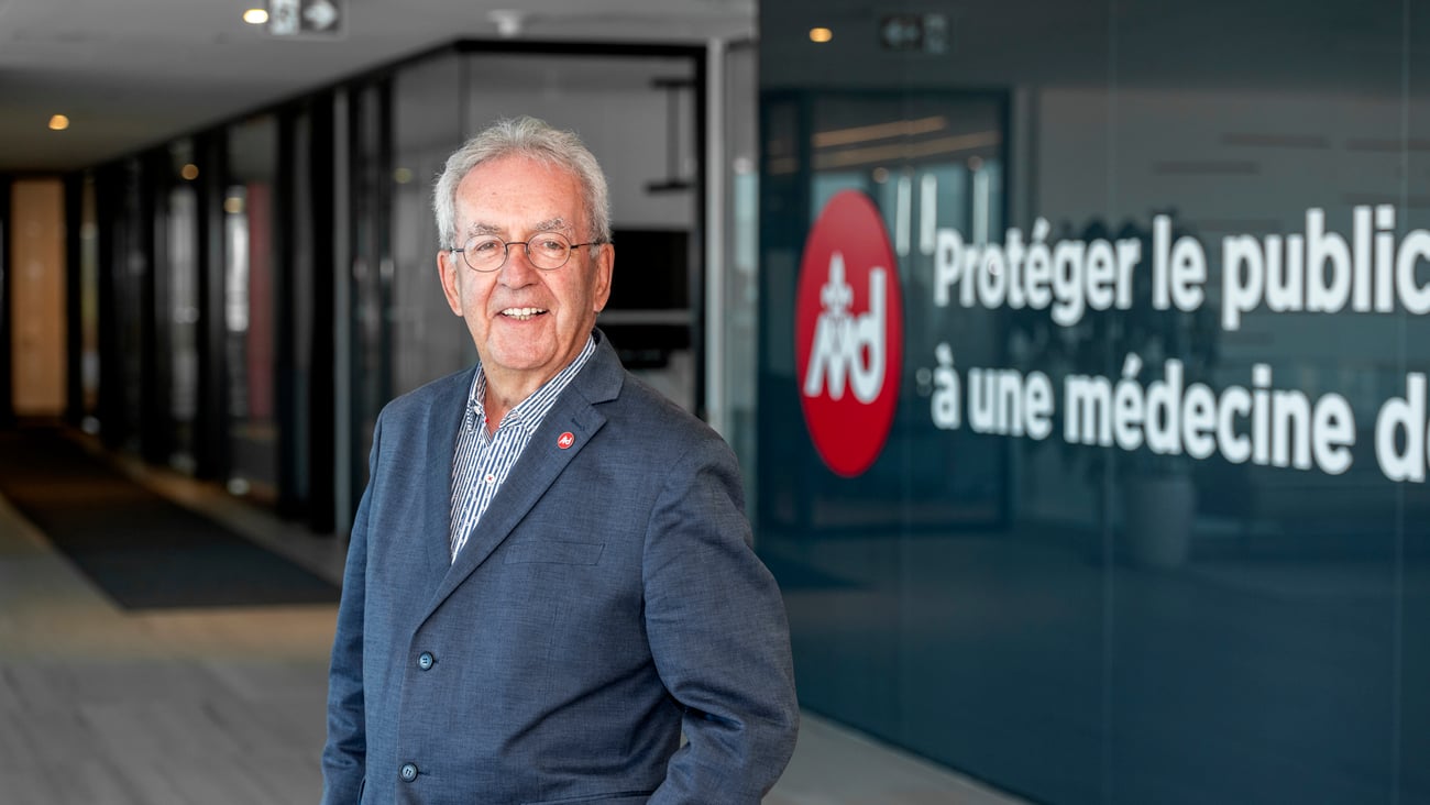 Le Dr Mauril Gaudreault (Photo: Pierre Longtin)