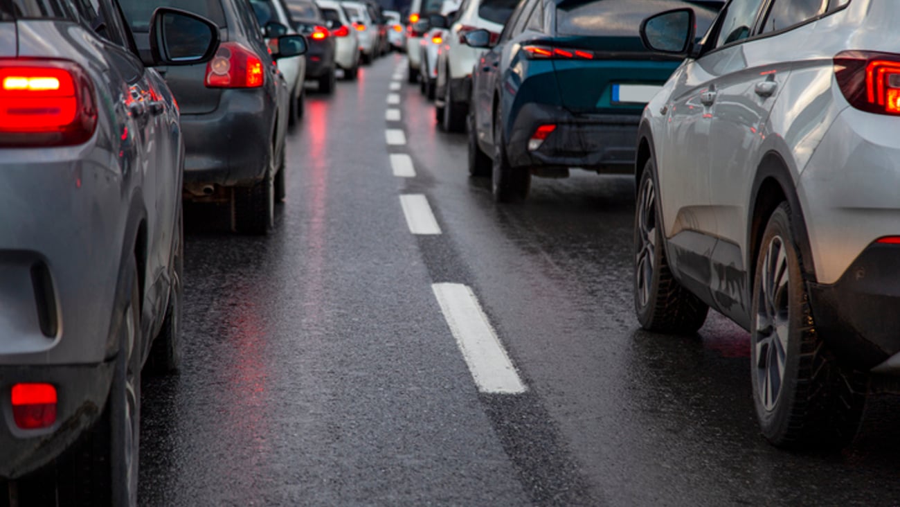 Le trafic routier contribue au stress quotidien (Photo: Getty images).