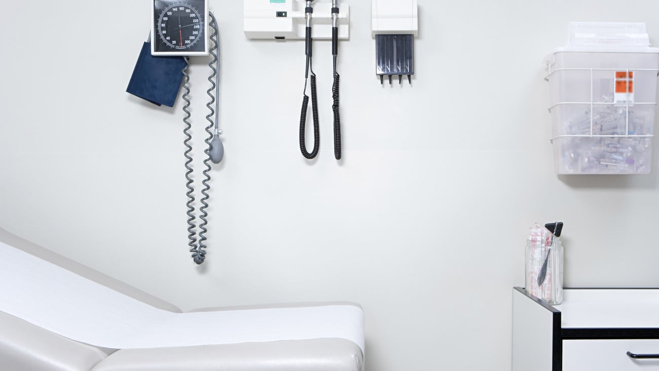 Equipment in a doctors office; Shutterstock ID 381286231