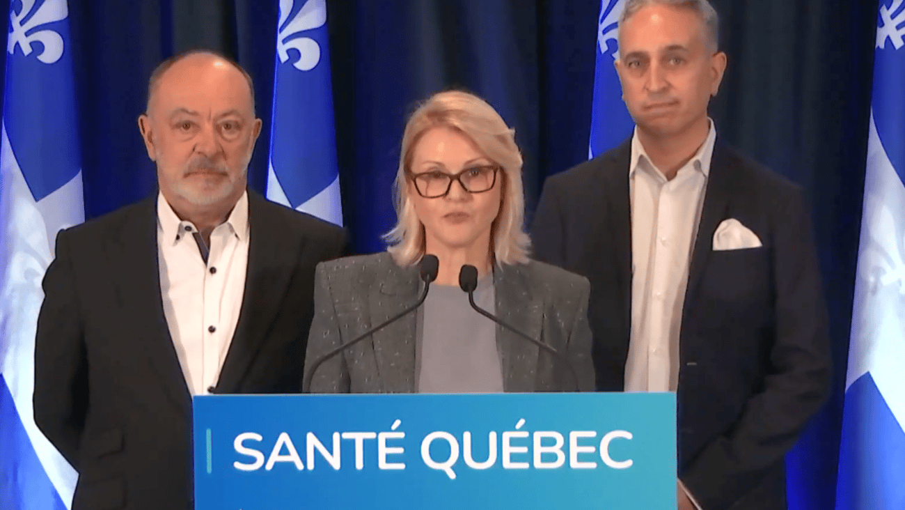 Geneviève Biron a été nommée à la tête de Santé Québec.