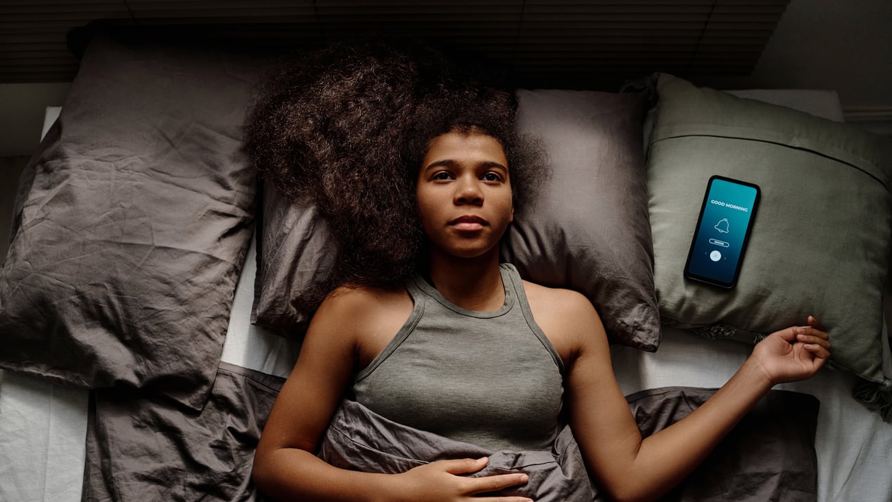 Une adolescente insomniaque