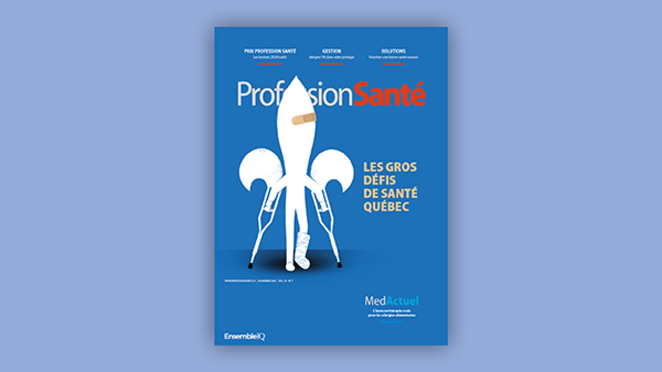 Page couverture du Profession Santé d'octobre 2024