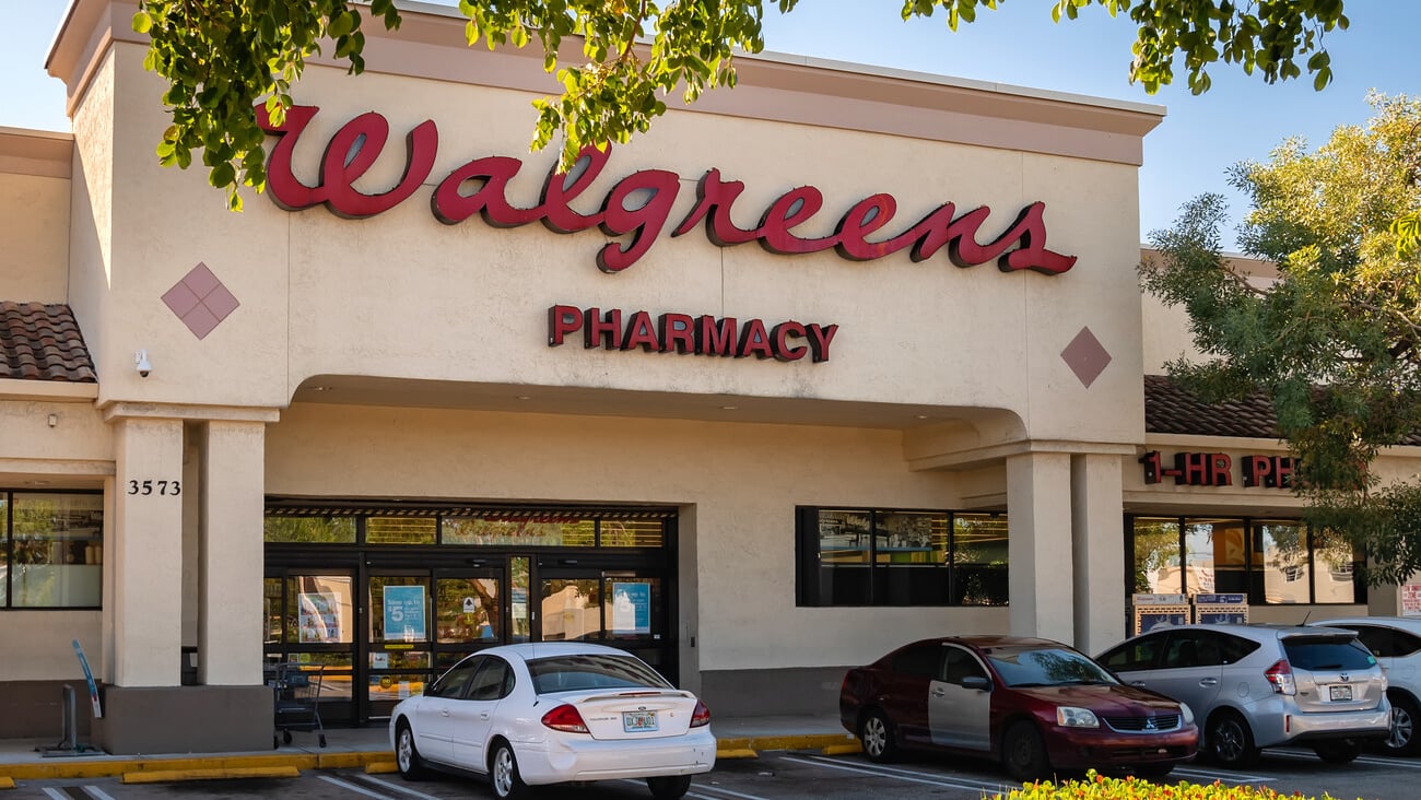 Pompano Beach, Florida, USA - January 06, 2019 : Walgreens store exterior and sign. Walgreens is the largest drug retailing chain in the United States.; Shutterstock ID 1282837372