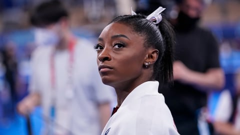 La gymnaste Simone Biles