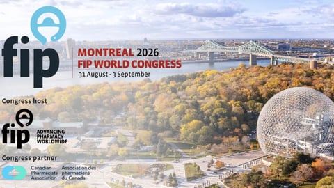 Affiche du 84e Congrès de la FIP à Montréal en 2026