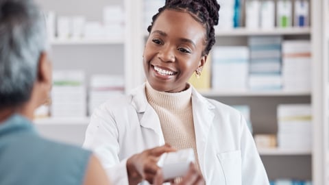 Coloured pharmacist