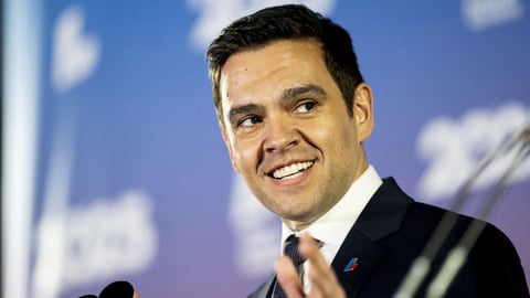 Le candidat à la direction du Parti libéral du Québec, Charles Milliard. PC/Christopher Katsarov
