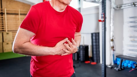 Crise cardiaque au gym