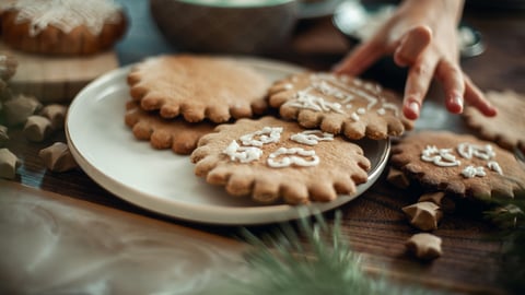 Biscuits du temps des fêtes. Crédit photo: Kostikova/ Getty Images 