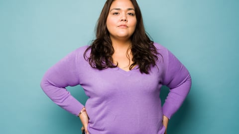 Une jeune femme obèse. Crédit photo: 	Antonio_Diaz/Getty Images
