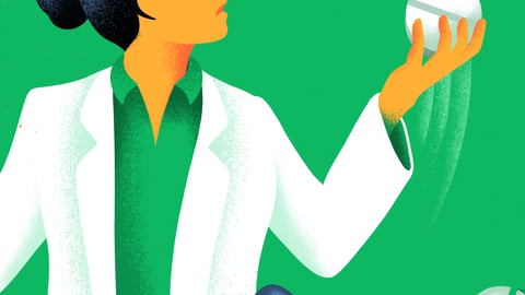 Pharmacienne jonglant avec de nouvelles responsabilités