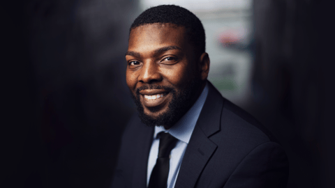 Le Dr Bolu Ogunyemi, président de l'AMC, mai 2026. Photo David Howells