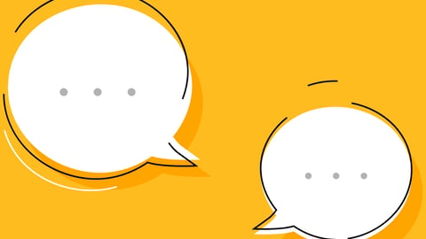 Bulles de dialogue contenant des points de suspension